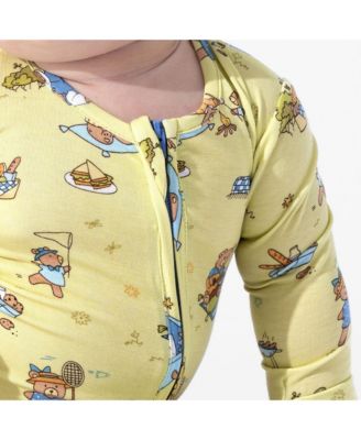 Kids Unisex Kids' Teddy Bear Picnic Set of 2 Piece Pajamas