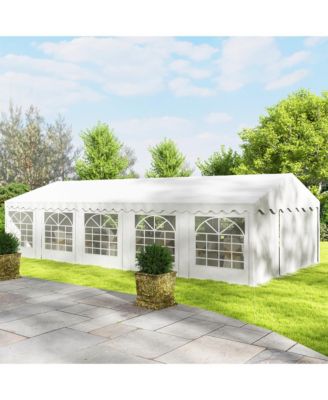16.5' x 33' Party Tent Canopy with Removable Sidewalls,