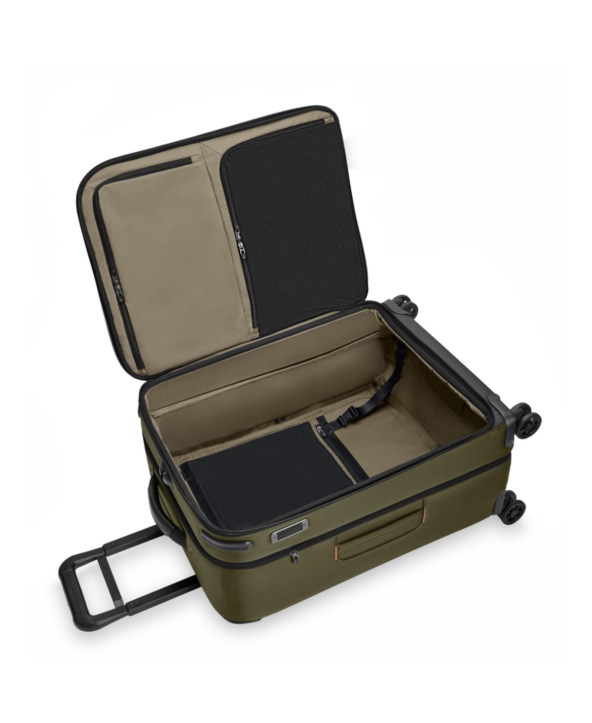 Briggs & Riley Zdx 26" Check-in Medium Expandable Spinner In Green