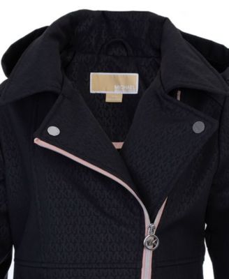 Big Girls Asymmetric Zip Softshell Jacket