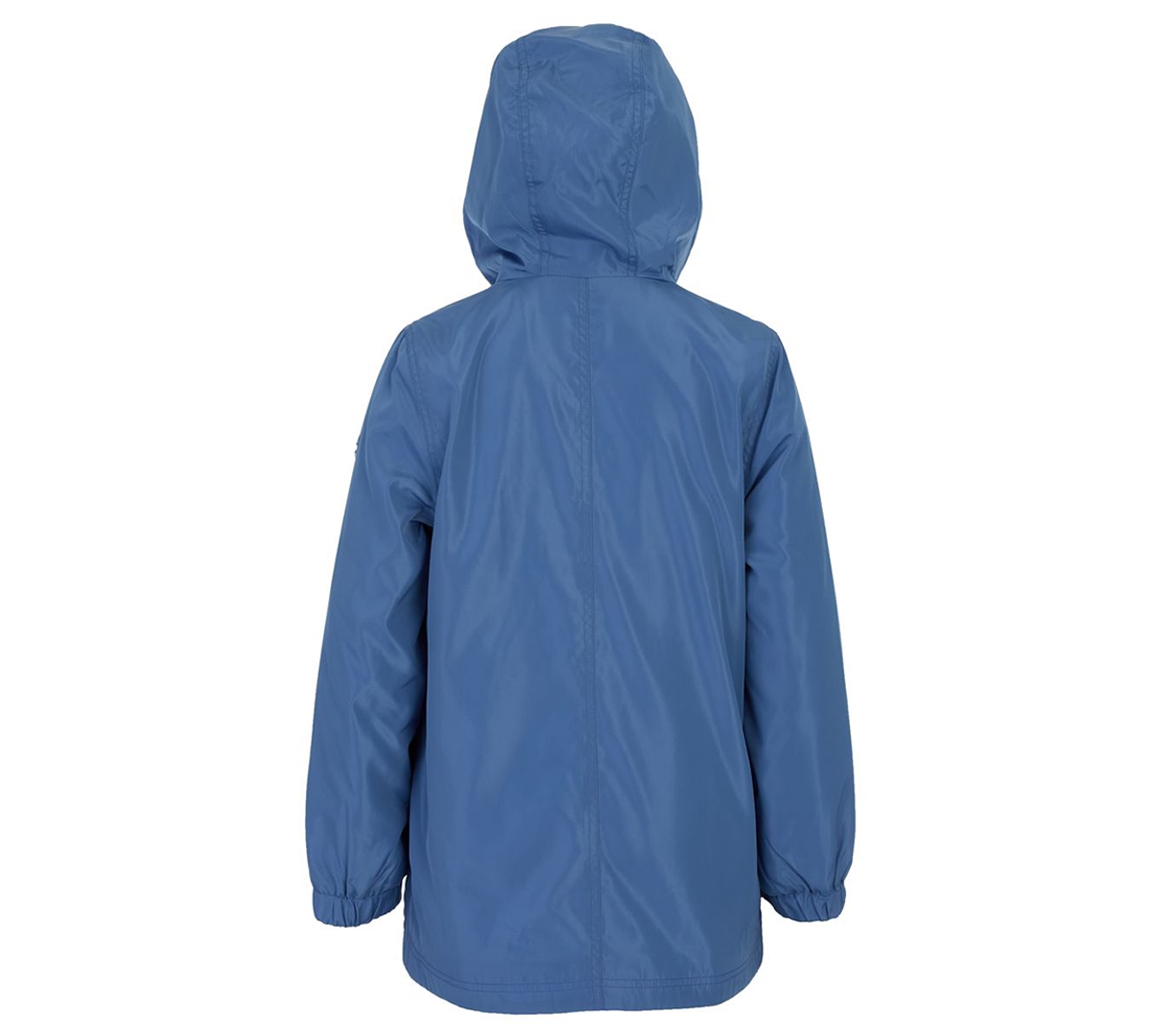 Michael Kors Toddler And Little Girls Fleece Lined Rain Jacket In Blue