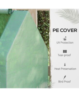 Raised Garden Bed with Cover, Mini house,