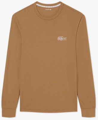 Men's Exclusive Crocodile Waffle-Knit Thermal Shirt