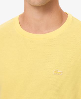 Men's Waffle-Knit Thermal Sleep Shirt