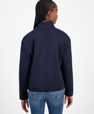 Women's Sweater Fleece Quarter-Zip Jacket