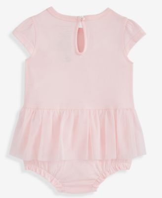 Baby Girls Velvet Bows Skirt Sunsuit, Macy's Exclusive