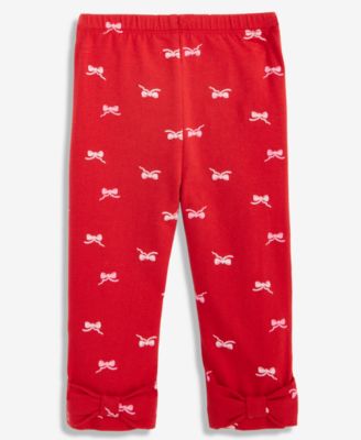 Baby Girls Mix and Match Fun Bows Printed Leggings, Macy's Exclusive