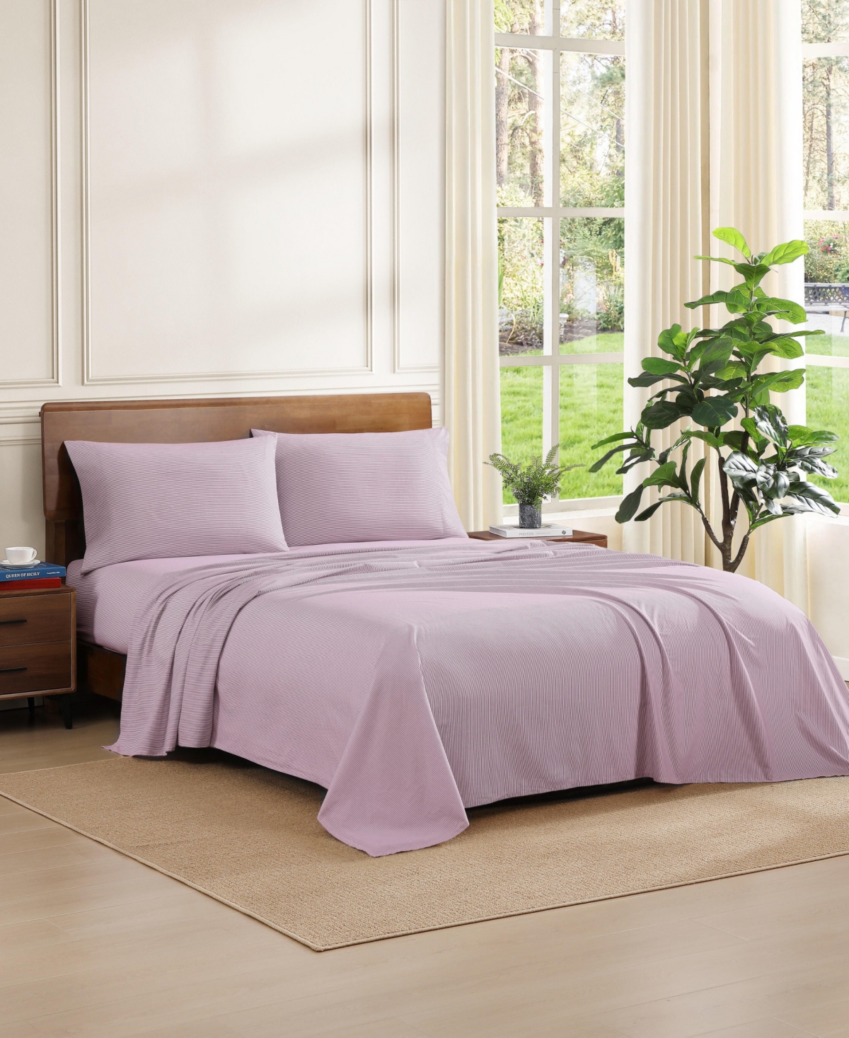 Tommy Hilfiger Printed 200-thread Count Cotton Percale 3-pc. Sheet Set, Twin Xl