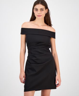 Women's Off-The-Shoulder Mini Dress