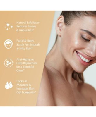 Arabica Coffee Body Scrub with Collagen & Stem Cell - Exfoliating Body Scrubber & Face Cleanser 12 oz