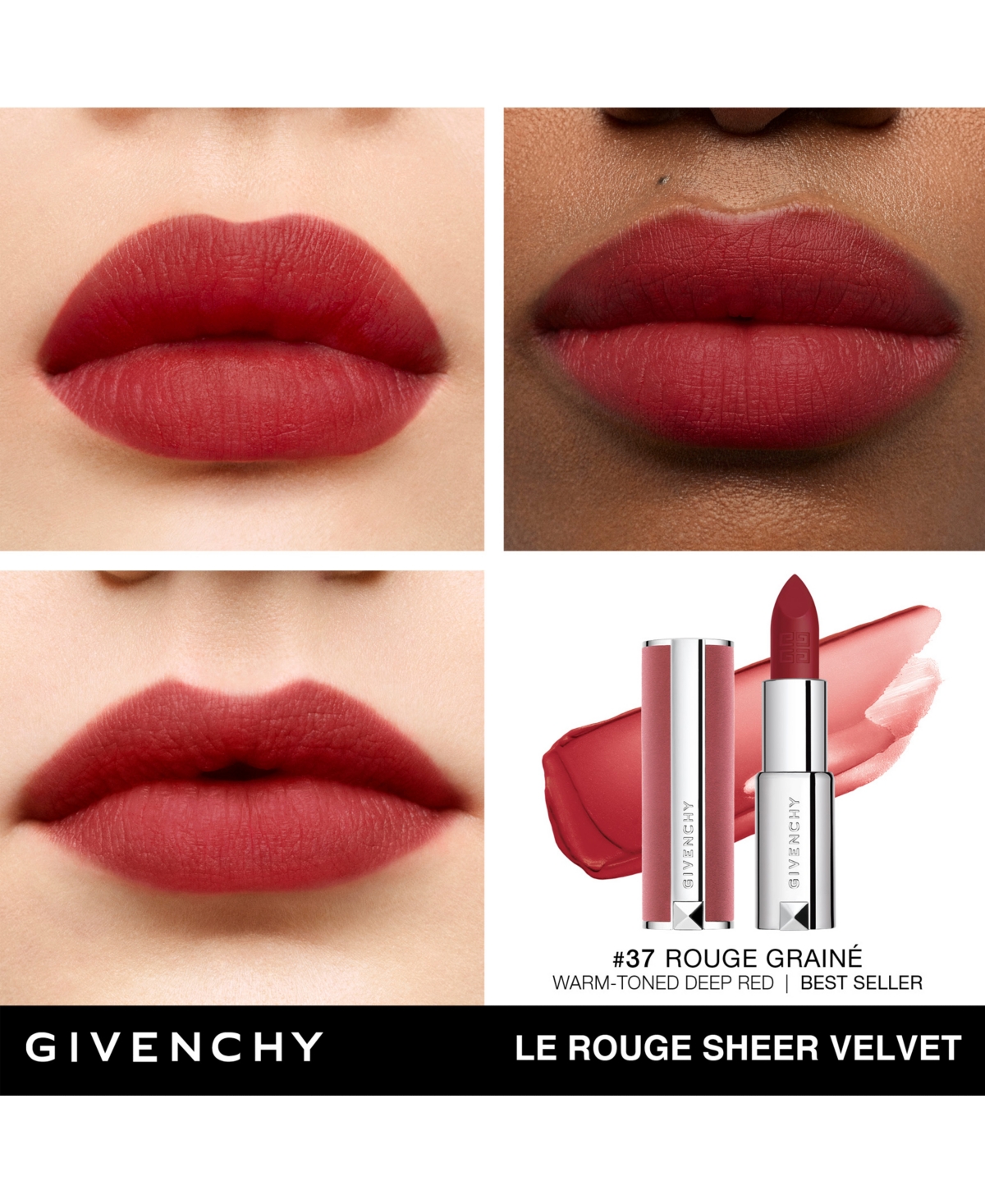 Givenchy Le Rouge Sheer Velvet Matte Lipstick