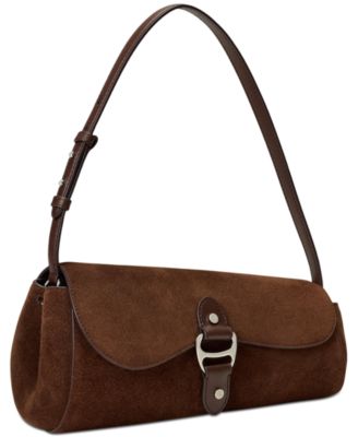 Suede Medium Tasha East-West Bag