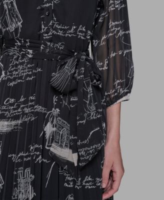Women's Surplice Chiffon Shirtdress