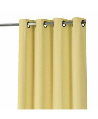 2 Pack: Hotel Thermal Grommet 100% Blackout Curtains