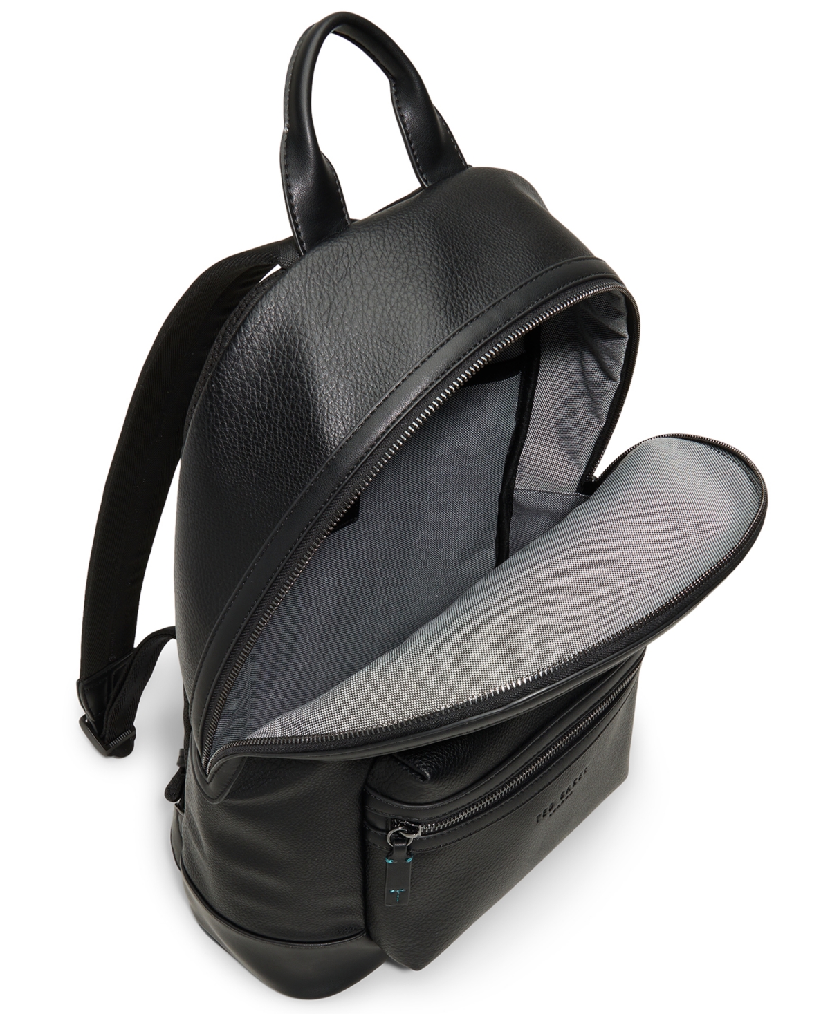 Ted Baker Patrick Domed Top Zipper Backpack In Black
