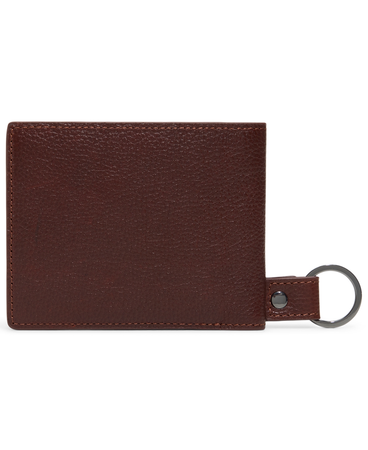 Ted Baker 2-piece Brockwell Bi-fold Wallet And Keychain Set In Brown