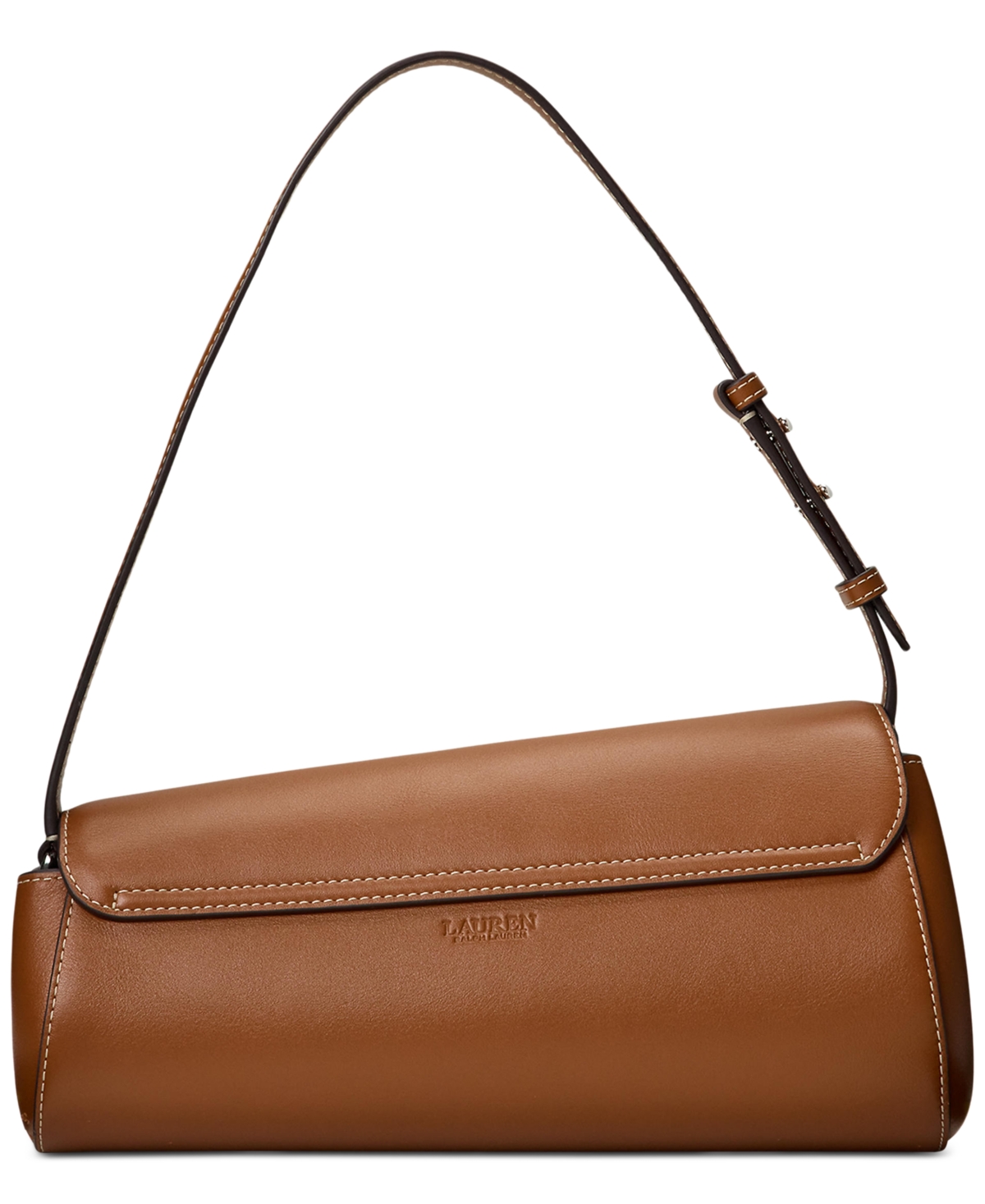 Ralph Lauren Tasha Small Shoulder Bag In Brown