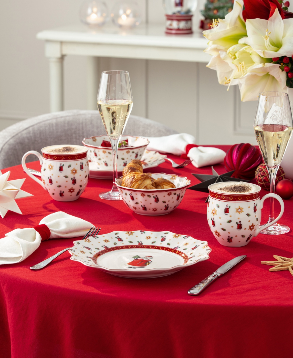 Villeroy & Boch 2025 Toy's Delight Anniversary Mugs, Set Of 4 In Multi