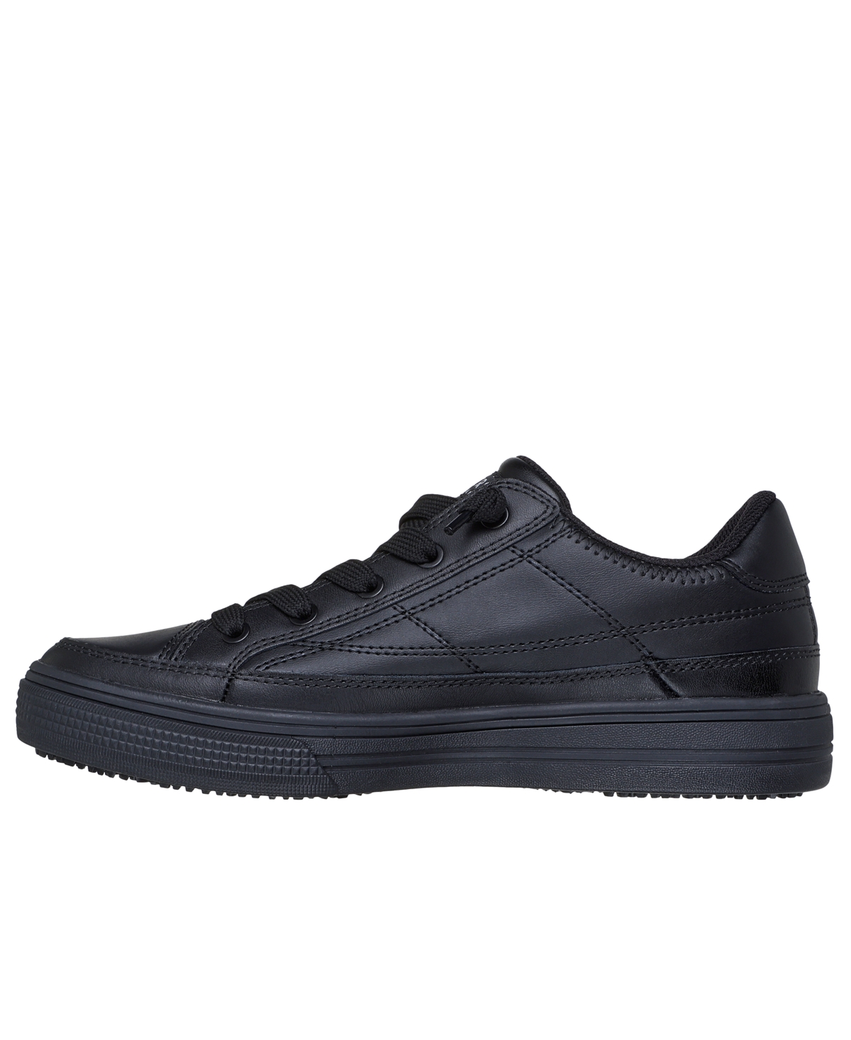 Skechers Women's Work Slip-resistant: Arch Fit Arcade Casual Work Sneakers From Finish Line In Black