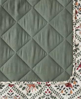 Seventh Studio Winter Diamond Holiday Print Pinsonic Microfiber Quilt Sets In Multi