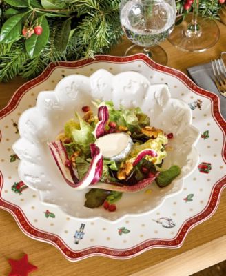Toy's Delight White Dinner Plate