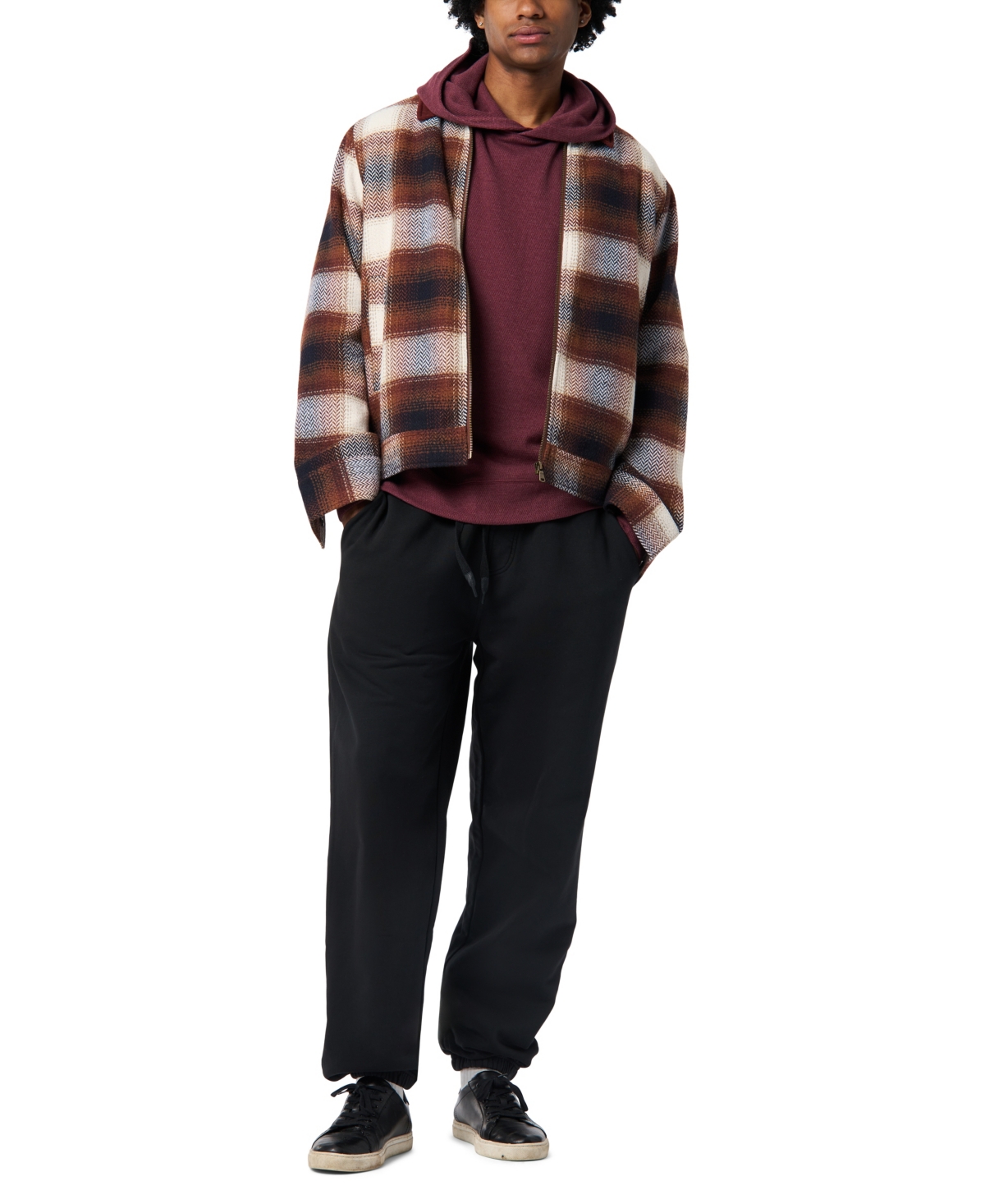 Buffalo David Bitton Men's Kimber Hooded Sweatshirt In Multi