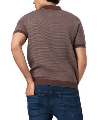 Men's Walbert Ribbed Polo Shirt