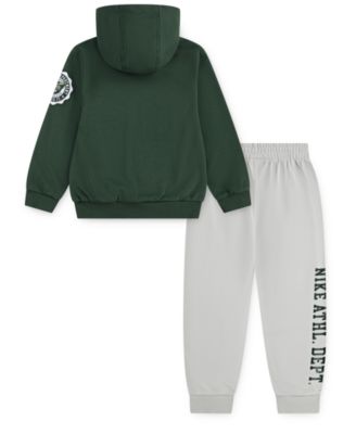 Little Boys 2-Piece Sportswear P.E. French Terry Pullover and Pant Set	