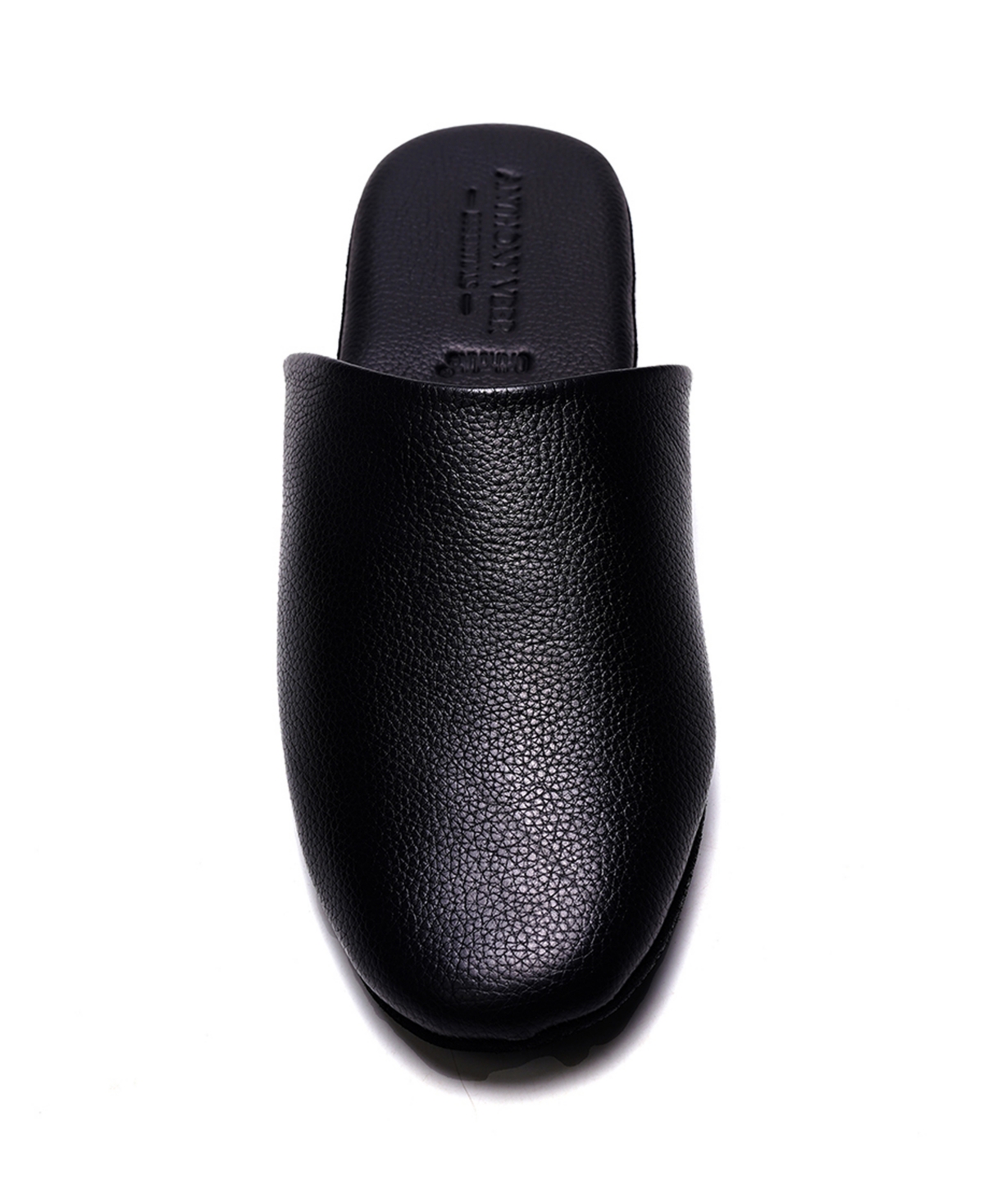 Anthony Veer Clark House Slippers In Black