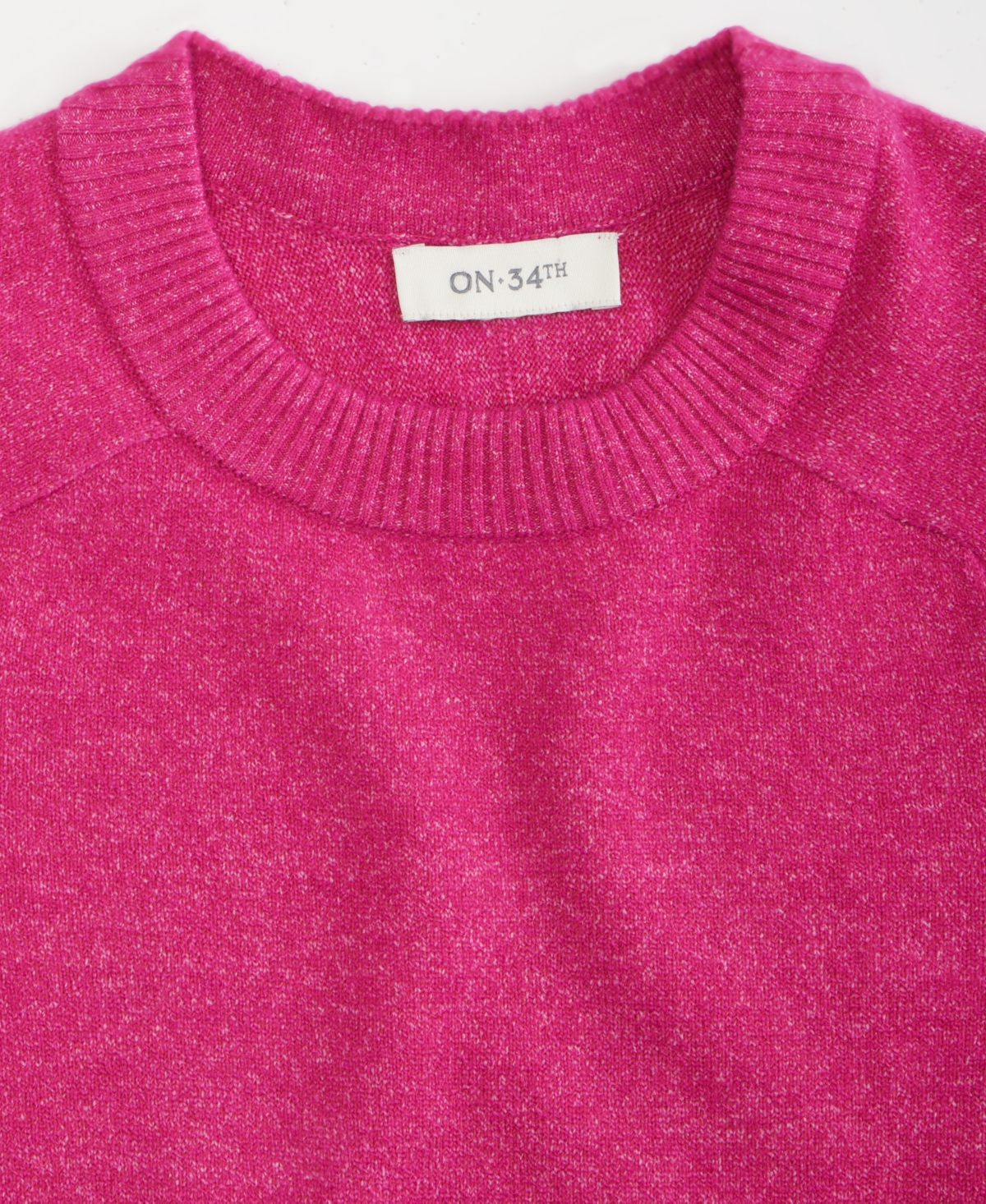 On 34th Women's Saddle Short Sleeve Sweater, Macy's Exclusive In Brown