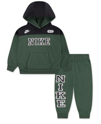 Boys' Toddler 2T-4T Sportswear P.E. Blocked Pullover and Pant, 2-Piece Set