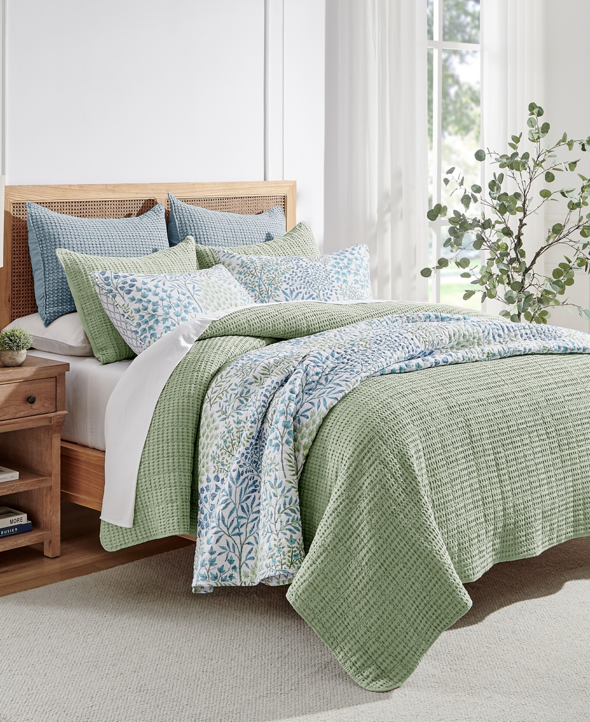 Levtex English Forest Reversible 2-pc. Quilt Set, Twin/twin Xl In Green