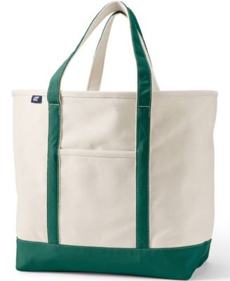Extra Large 5 Pocket Open Top Canvas Tote Bag