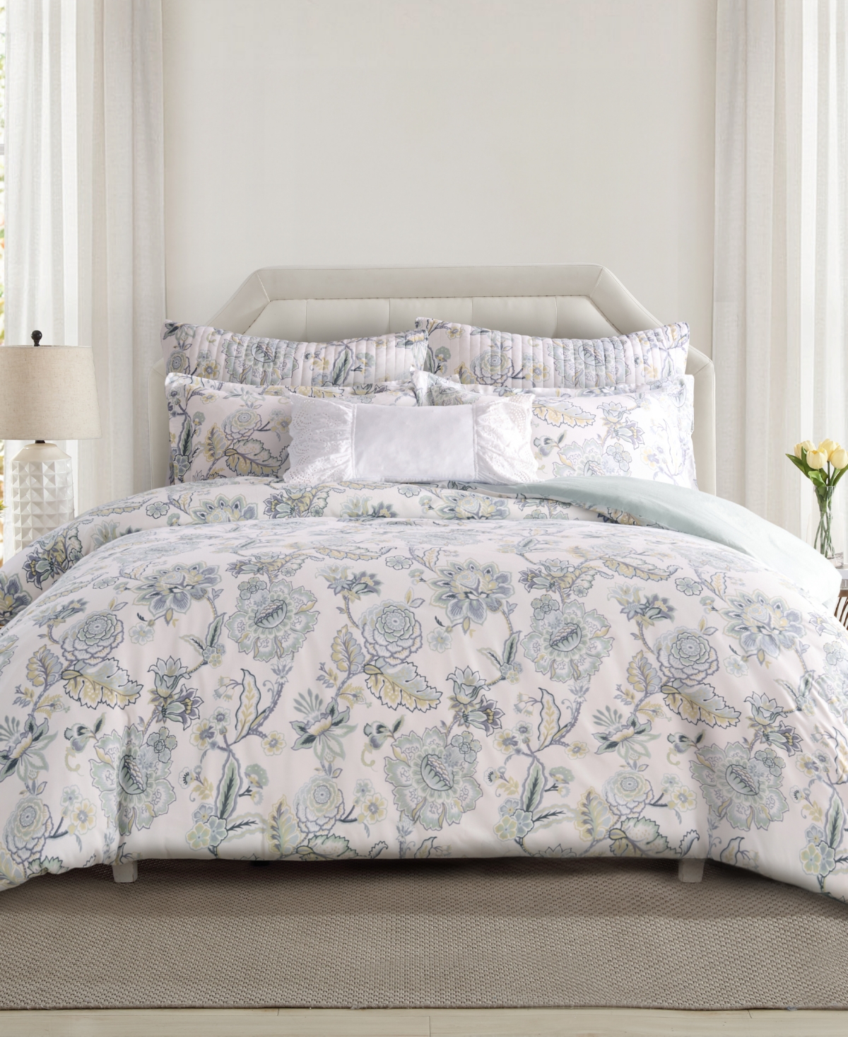 Levtex Ophelia Reversible 3-pc. Comforter Set, King/california King In Blue