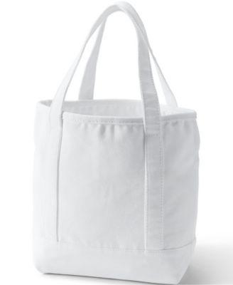Medium 5 Pocket Open Top Canvas Tote Bag