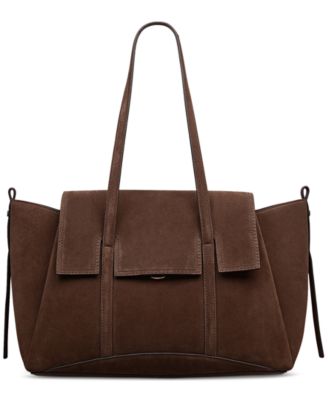 The Chancery Large Suede Shoulder Bag