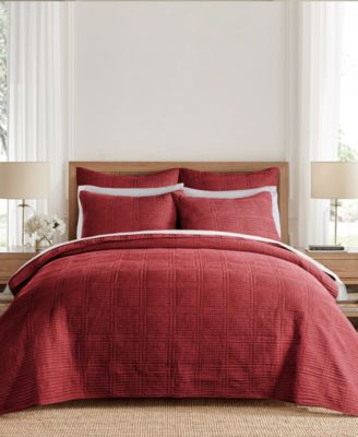 Home Cloud Waffle 2-Pc. Sham Set, European