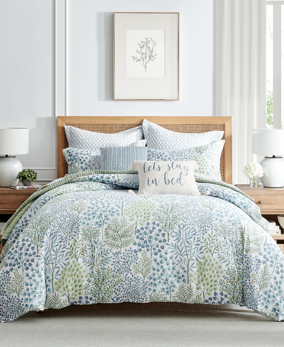 Levtex English Forest Reversible 2-pc. Comforter Set, Twin/twin Xl In Green