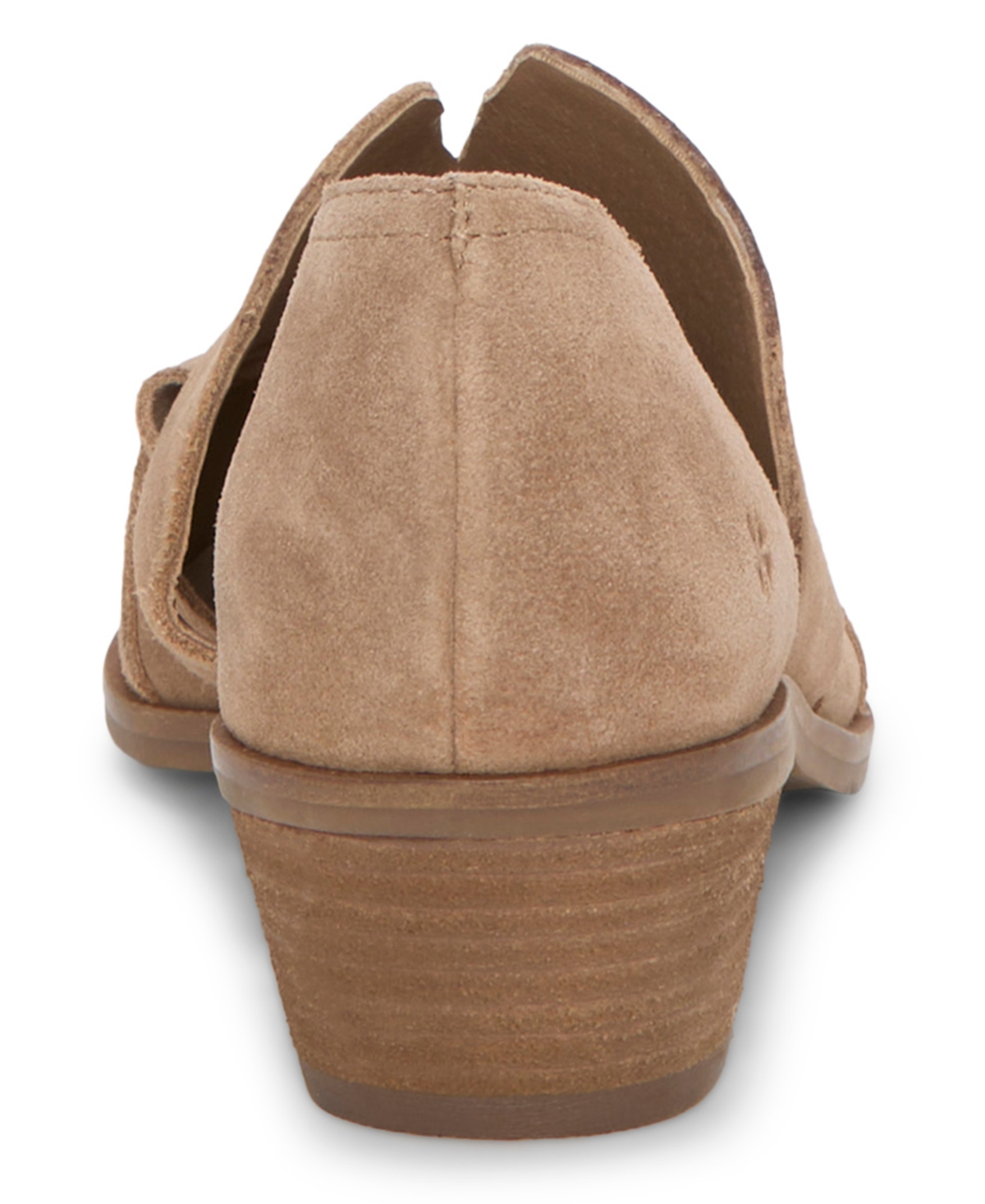 Lucky Brand Women's Minnsy Cutout Low-heel Shooties In Brown