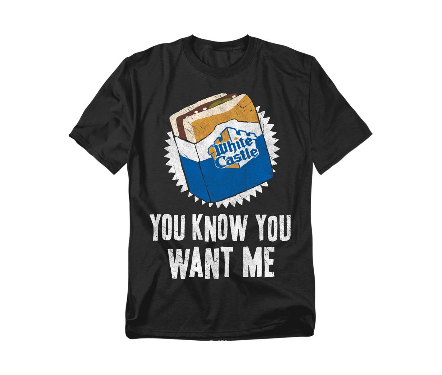 Мужская футболка White Castle Want Me, цвет: Чёрный — фото 1