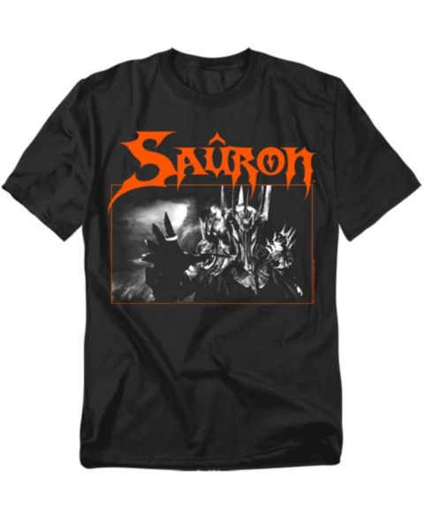 Мужская футболка Lord Of The Rings Big & Tall Sauron, цвет: Чёрный
