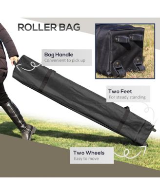 13' x 13' Pop Up Canopy w/ Netting, Weight Bags, Light