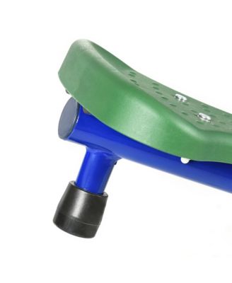 4-in-1 Kids Metal Swing Set for Backyard