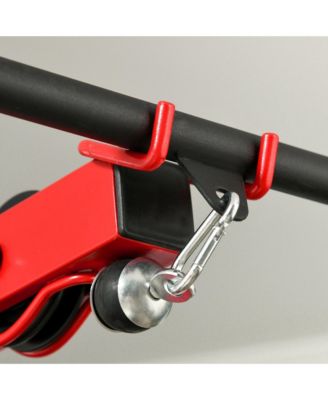 Cable Machine Lat Pull Down Machines with Flip-Up Footplate