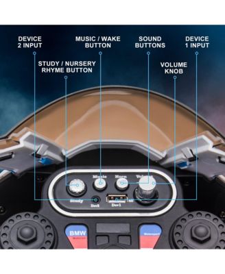 Multi-Terrain Motorbike for Kids, Battery-Operated Ride-on Vehicle