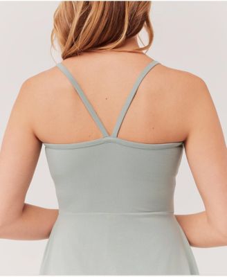 Women's Organic Cotton Fit & Flare Midi Dress - Shorty