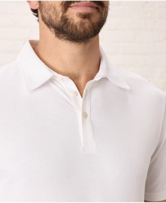 Men's Organic Cotton Luxe Stretch Jersey Slim Polo