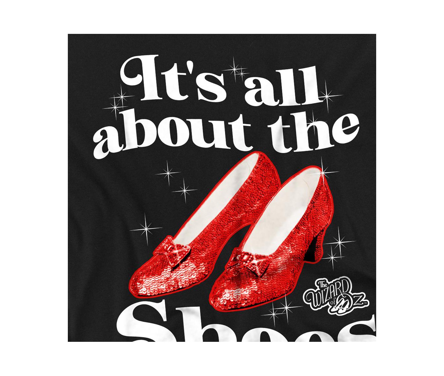 Мужская футболка Wizard Of Oz The All About The Shoes, цвет: Чёрный — фото 3