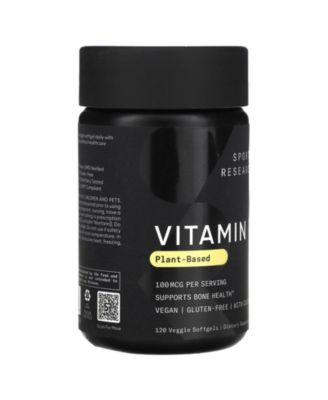 Vitamin K2  Plant-Based  100 mcg  -  120 Veggie Softgels
