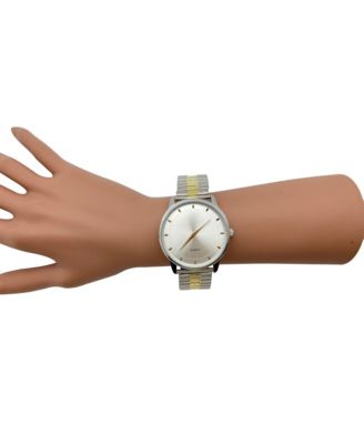 Two Tone Simple and Minimalist Thin Women Watch